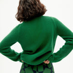 Jersey Hera De Punto Verde Garden - ECRU