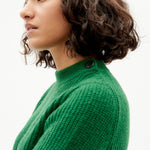 Jersey Hera De Punto Verde Garden - ECRU