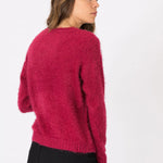 Jersey Jolie 10 Rojo Tango - ECRU