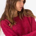 Jersey Jolie 10 Rojo Tango - ECRU