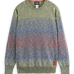 Jersey Melange a Rayas - ECRU