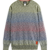 Jersey Melange a Rayas - ECRU