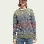 Jersey Melange a Rayas - ECRU