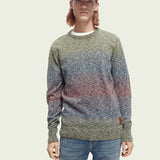 Jersey Melange a Rayas - ECRU