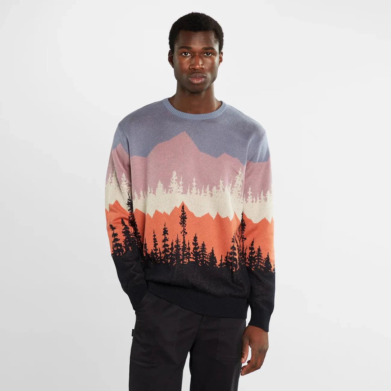 Jersey Mora Landscape Multi Color - ECRU