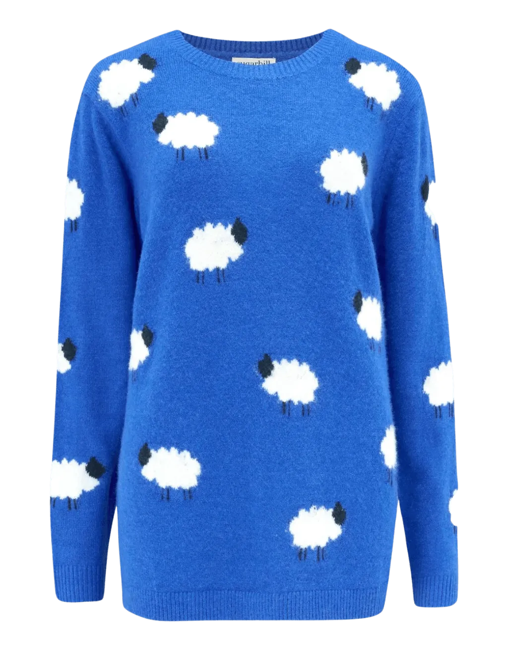 Jersey Nessa Blue Fluffy Sheep - ECRU