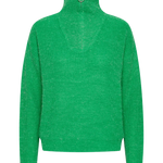 Jersey Novo LS4 Kelly Green - ECRU