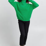 Jersey Novo LS4 Kelly Green - ECRU