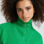 Jersey Novo LS4 Kelly Green - ECRU