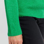 Jersey Novo LS4 Kelly Green - ECRU