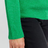 Jersey Novo LS4 Kelly Green - ECRU