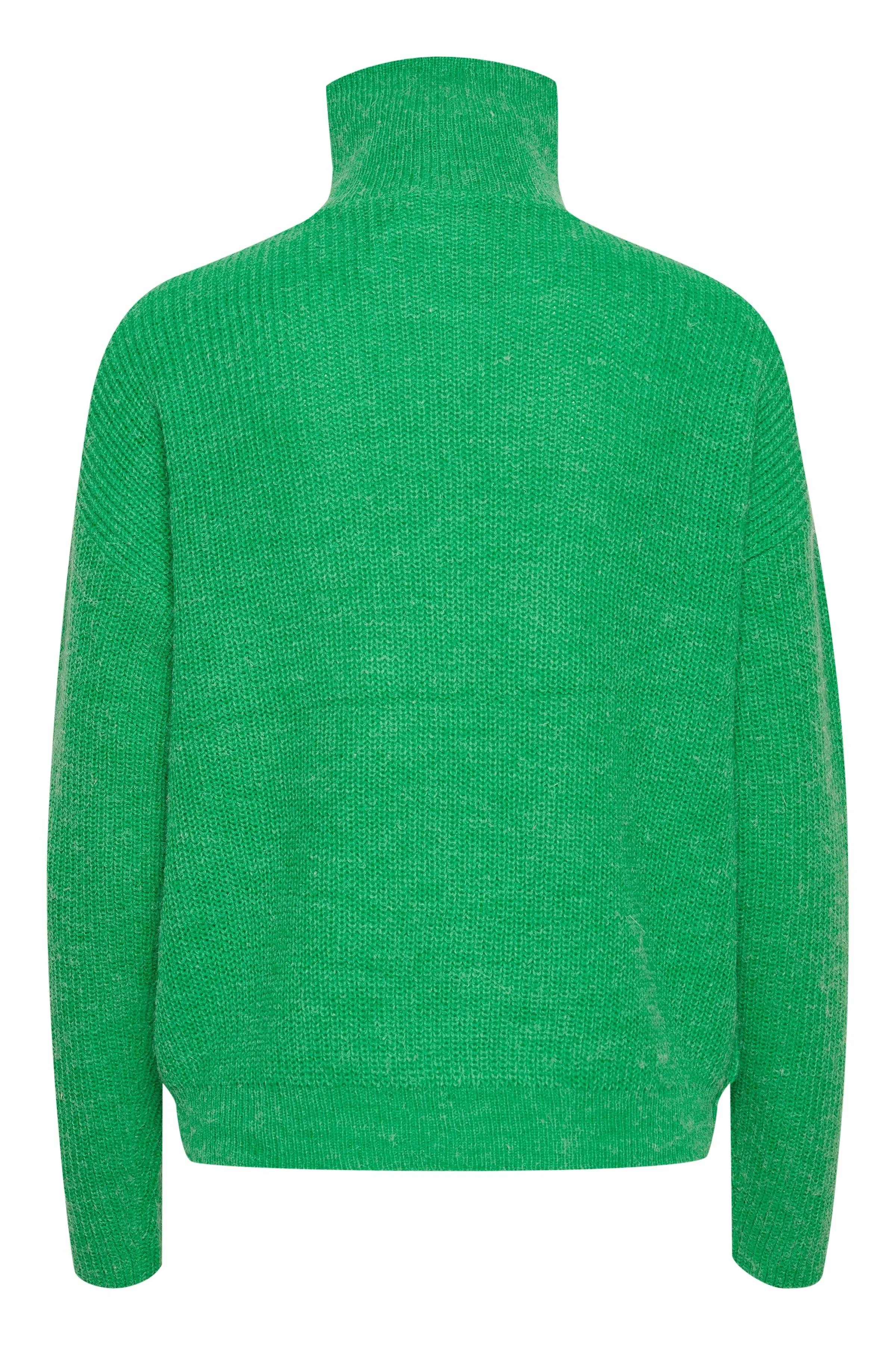 Jersey Novo LS4 Kelly Green - ECRU