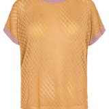 Jersey Nuea Darlene Golden Spice - ECRU