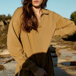 Jersey Optimism Olive Khaki - ECRU