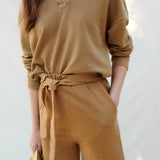 Jersey Optimism Olive Khaki - ECRU