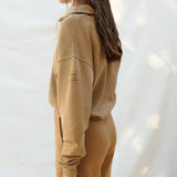 Jersey Optimism Olive Khaki - ECRU