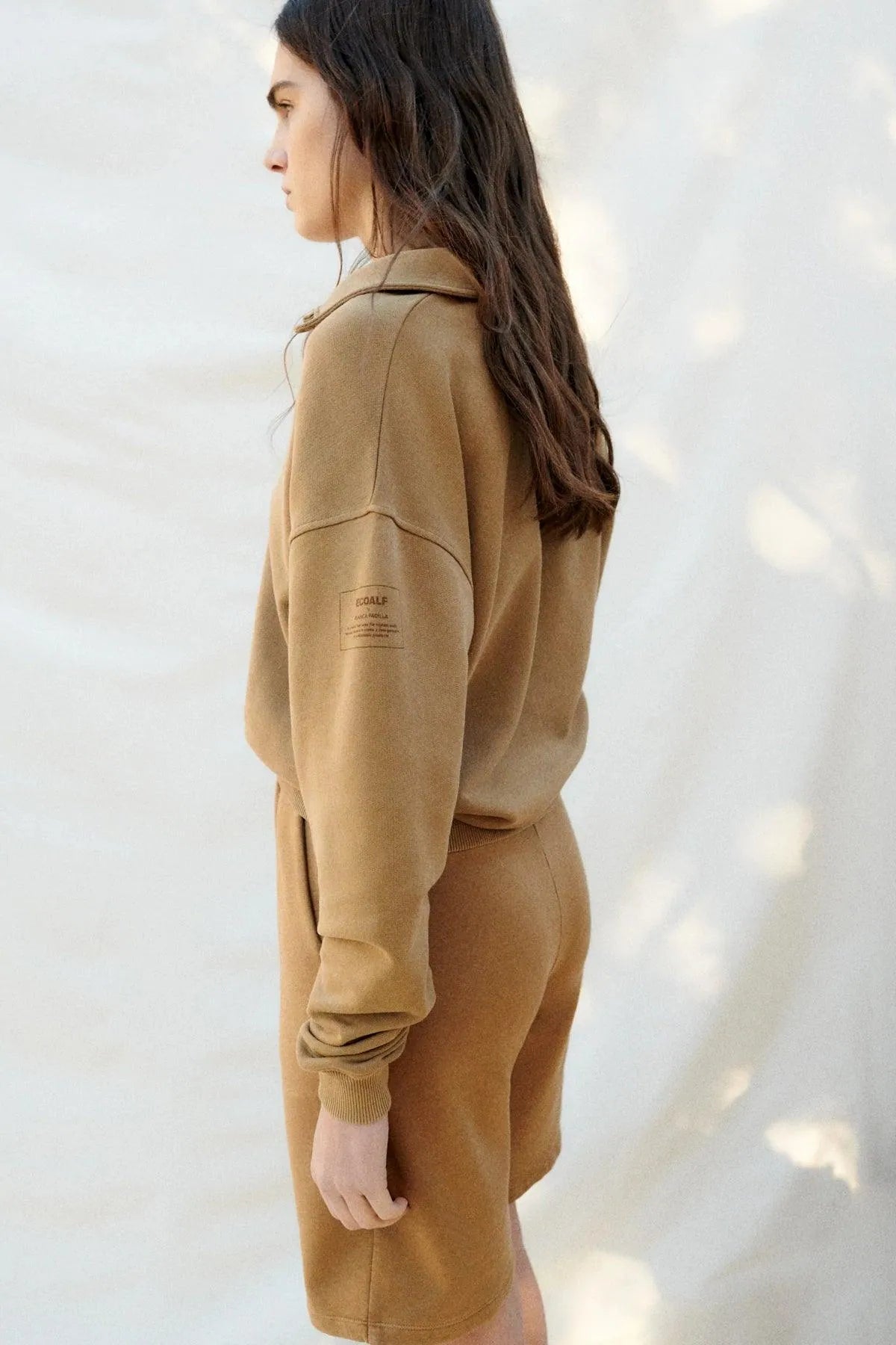 Jersey Optimism Olive Khaki - ECRU