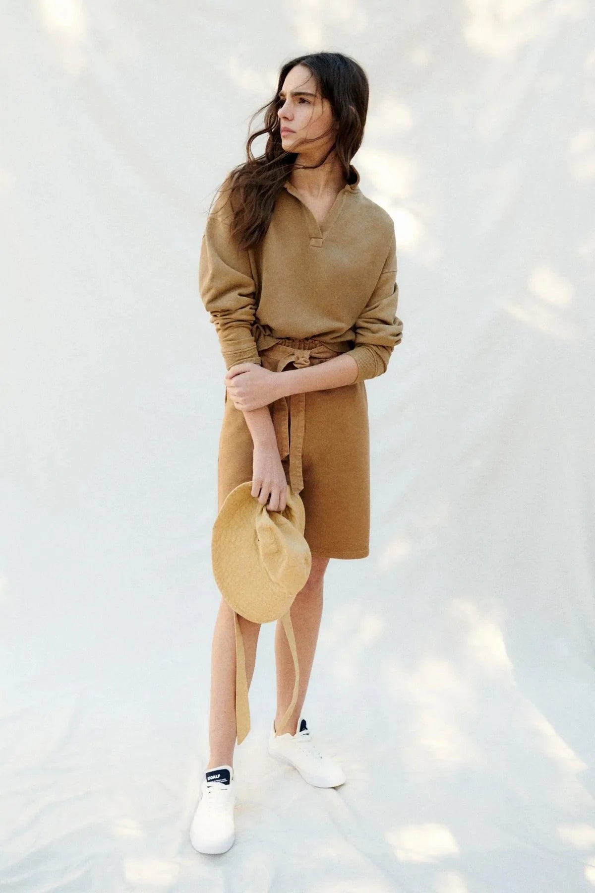 Jersey Optimism Olive Khaki - ECRU