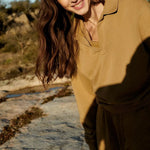 Jersey Optimism Olive Khaki - ECRU