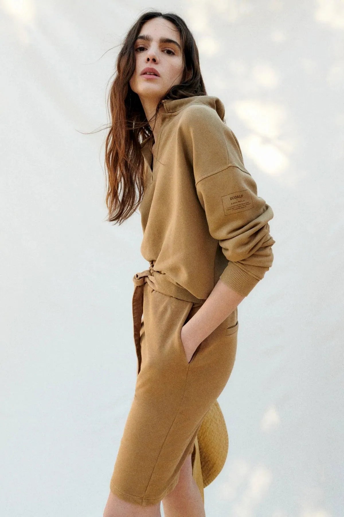 Jersey Optimism Olive Khaki - ECRU