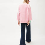 Jersey oversize arcoiris - ECRU