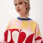 Jersey oversize picas - ECRU