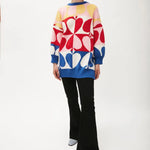 Jersey oversize picas - ECRU