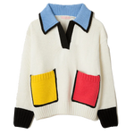 Jersey punto grueso - ECRU