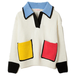 Jersey punto grueso - ECRU