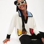 Jersey punto grueso - ECRU