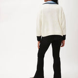 Jersey punto grueso - ECRU