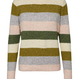 JERSEY PUNTO RAYAS - ECRU