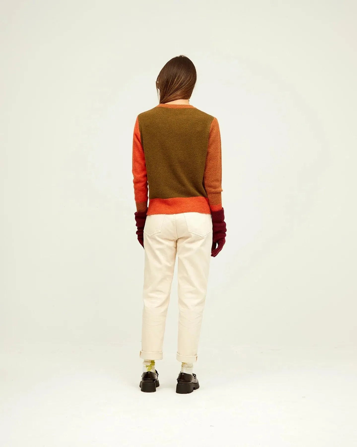 Jersey Rayas Skiny - ECRU