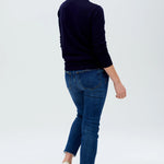 Jersey Rita Azul marino, UFO Rainbow Beam - ECRU