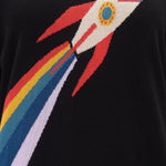 Jersey Rita Negro Retro Rocket - ECRU