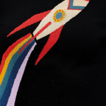 Jersey Rita Negro Retro Rocket - ECRU