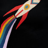 Jersey Rita Negro Retro Rocket - ECRU