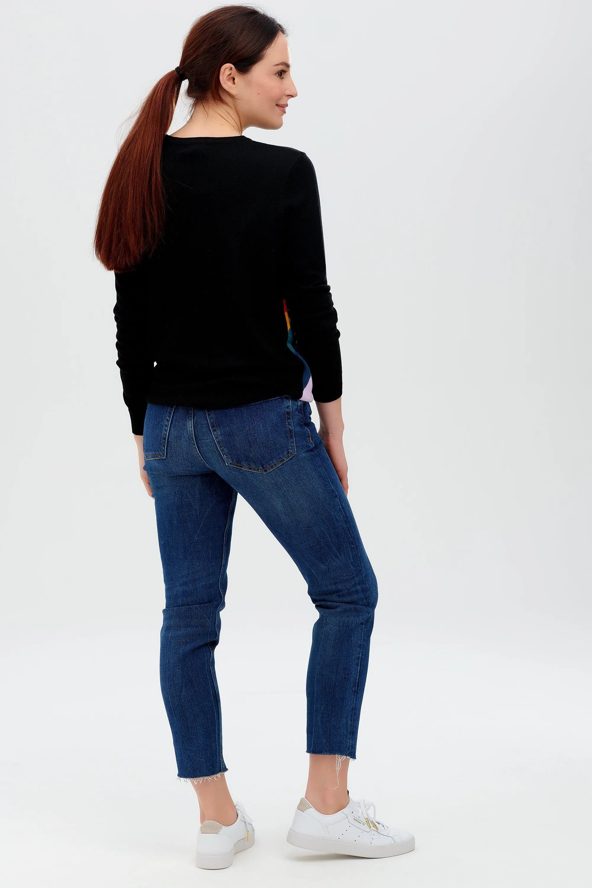 Jersey Rita Negro Retro Rocket - ECRU