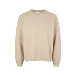 Jersey Samsøe Samsøe Derek Crew Neck 10490 Oatmeal - ECRU