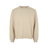 Jersey Samsøe Samsøe Derek Crew Neck 10490 Oatmeal - ECRU