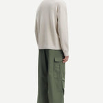 Jersey Samsøe Samsøe Derek Crew Neck 10490 Oatmeal - ECRU