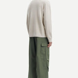 Jersey Samsøe Samsøe Derek Crew Neck 10490 Oatmeal - ECRU