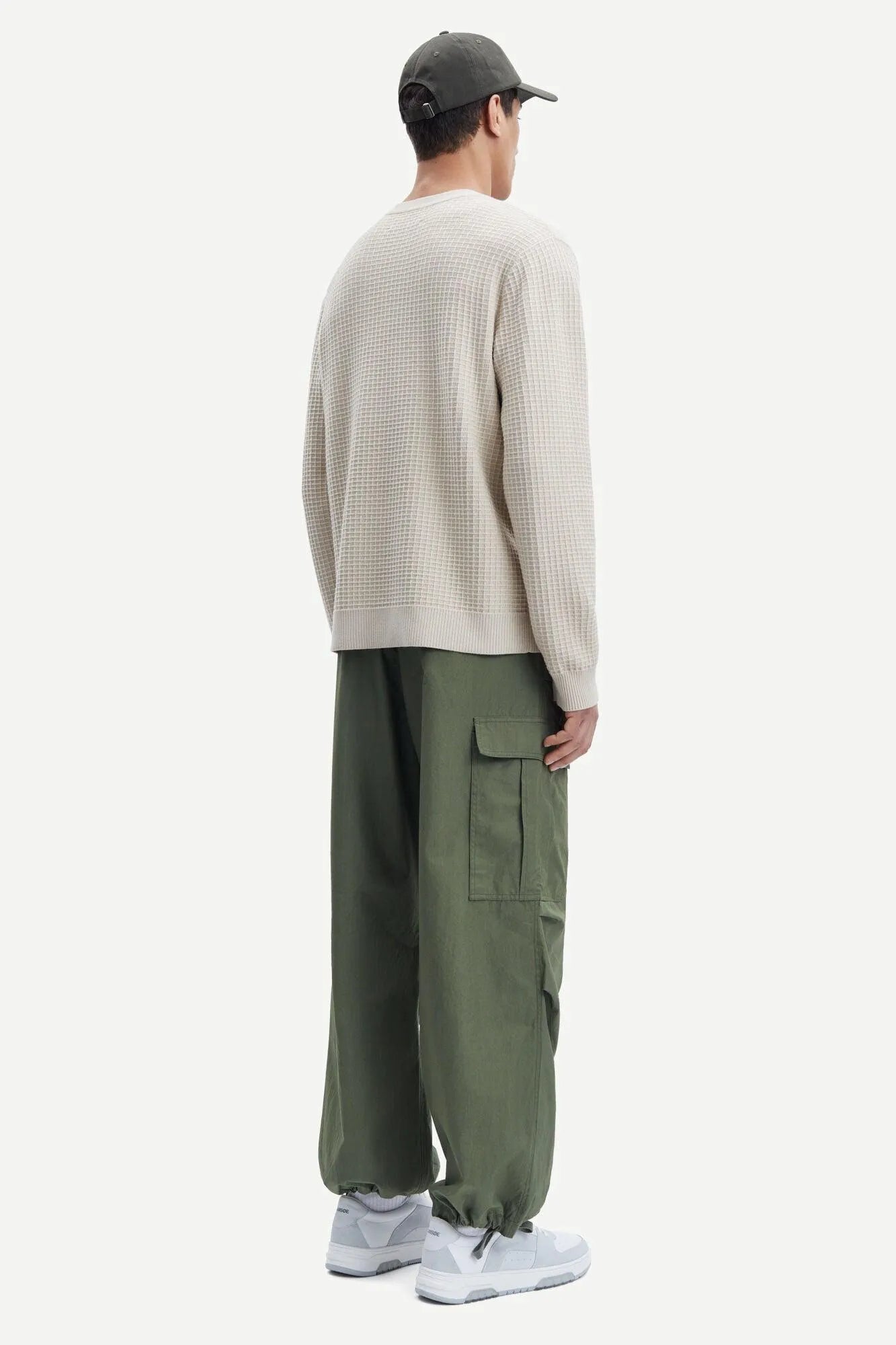 Jersey Samsøe Samsøe Derek Crew Neck 10490 Oatmeal - ECRU