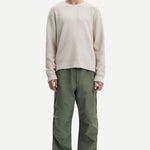 Jersey Samsøe Samsøe Derek Crew Neck 10490 Oatmeal - ECRU