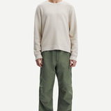 Jersey Samsøe Samsøe Derek Crew Neck 10490 Oatmeal - ECRU