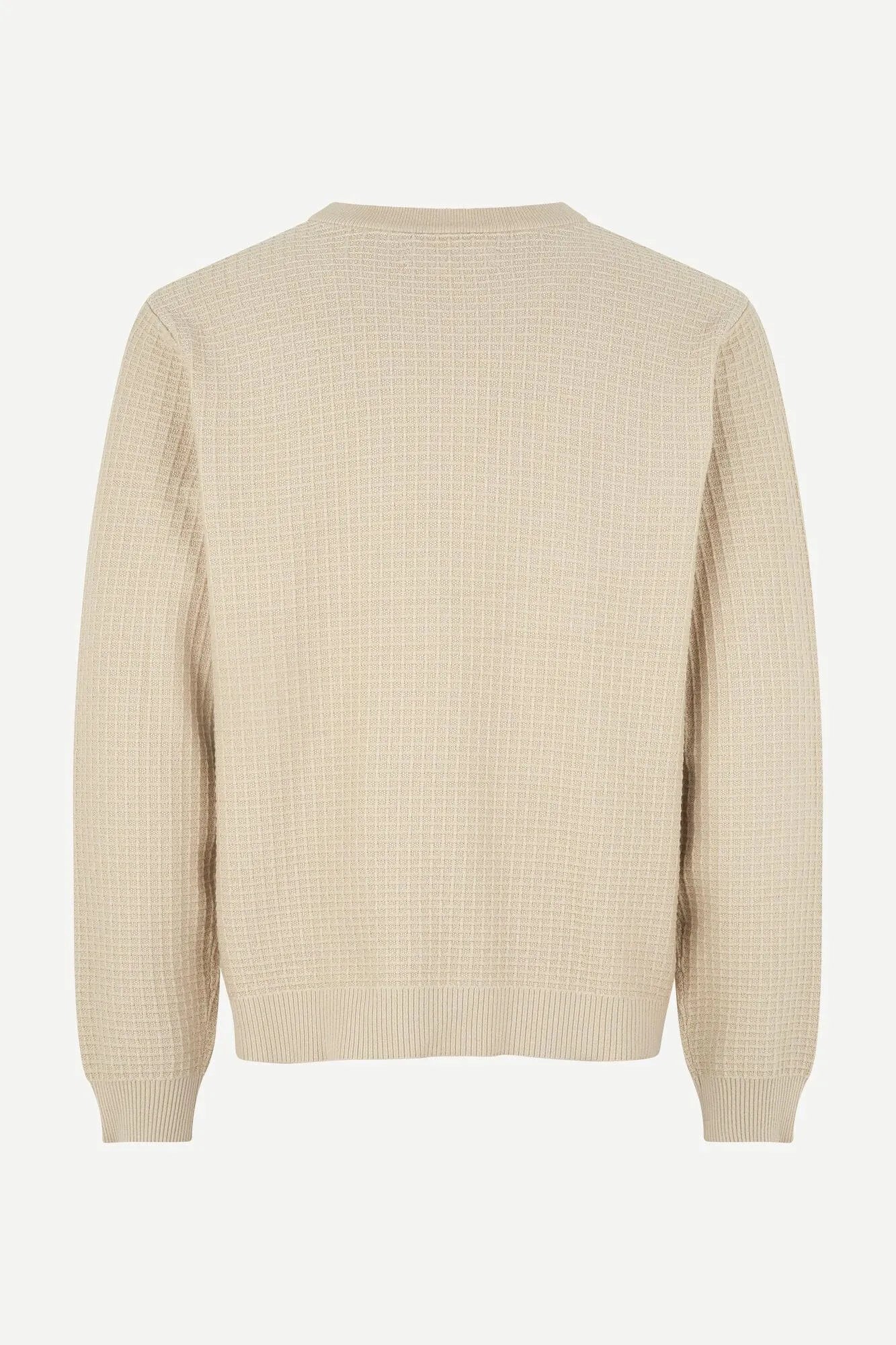 Jersey Samsøe Samsøe Derek Crew Neck 10490 Oatmeal - ECRU