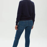 Jersey Stacey Azul marino, Diplodocus Delight - ECRU