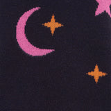 Jersey Stacey Azul marino, estrellas y lunas - ECRU