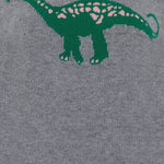 Jersey Stacey Charcoal, Diplodocus Delight - ECRU