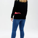 Jersey Stacey Negro T-rex Pop - ECRU